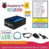 KIT-2E(64)  Raspberry Pi 4 (4GB RAM) KIT LCD 3.5 Inch MicroSD 64GB - Complete SET SIAP PAKAI